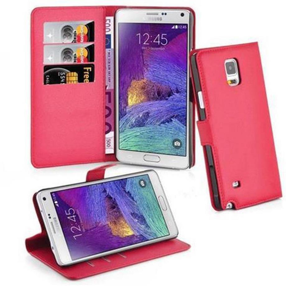 Cadorabo  Housse compatible avec Samsung Galaxy NOTE 4 - Coque de protection avec fermeture magnétique, fonction de support et compartiment pour carte 