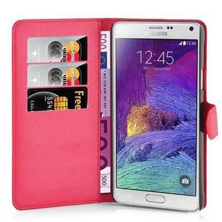 Cadorabo  Housse compatible avec Samsung Galaxy NOTE 4 - Coque de protection avec fermeture magnétique, fonction de support et compartiment pour carte 