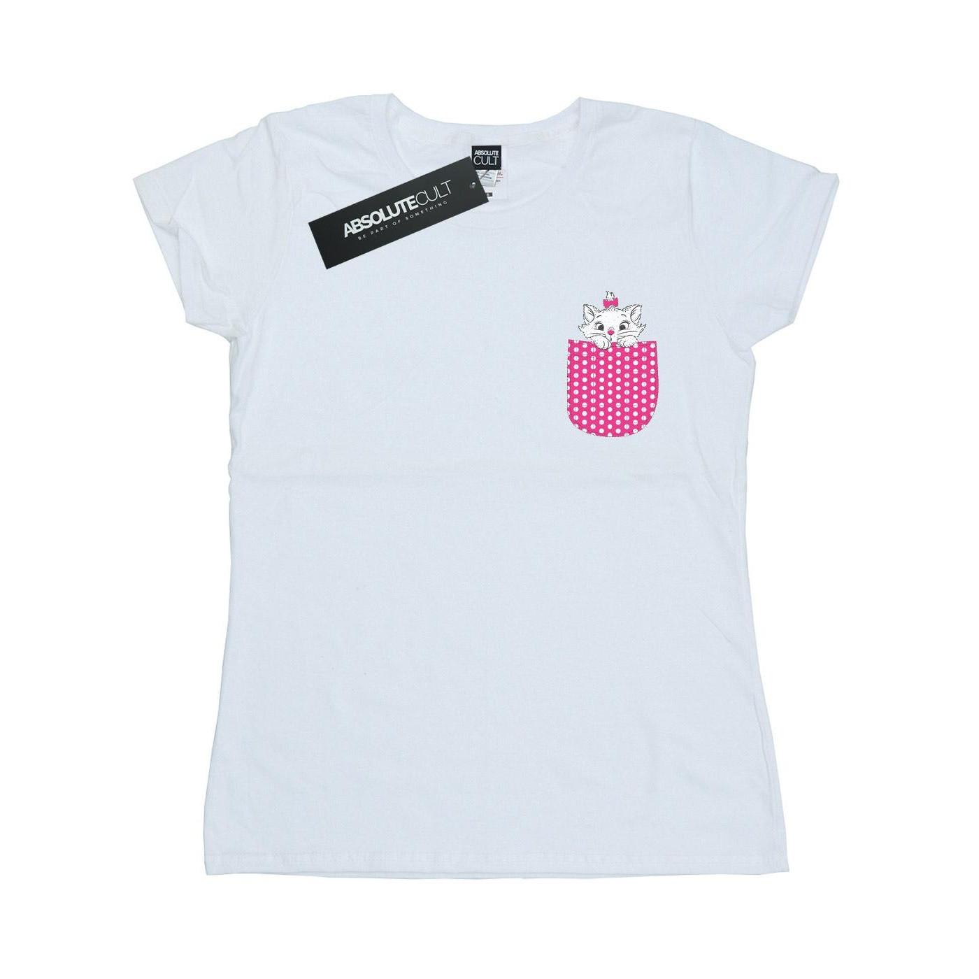 Image of Aristocats Marie Chest Tshirt Damen Weiss XXL