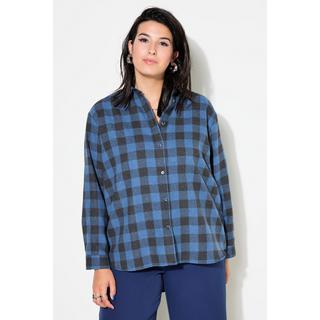 Studio Untold  Camicia a quadri dal taglio oversize con colletto da camicia e maniche lunghe 