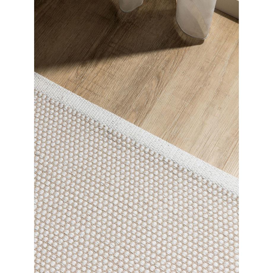 Benuta  Handgewebter Baumwollteppich Ron 