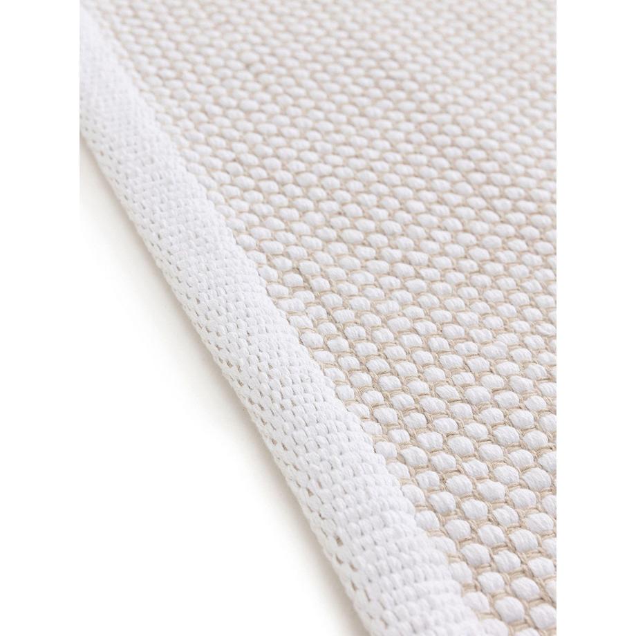 Benuta  Handgewebter Baumwollteppich Ron 