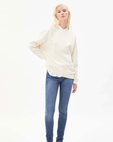 Image of Aarin Sweatshirt Undyed Damen Creme L