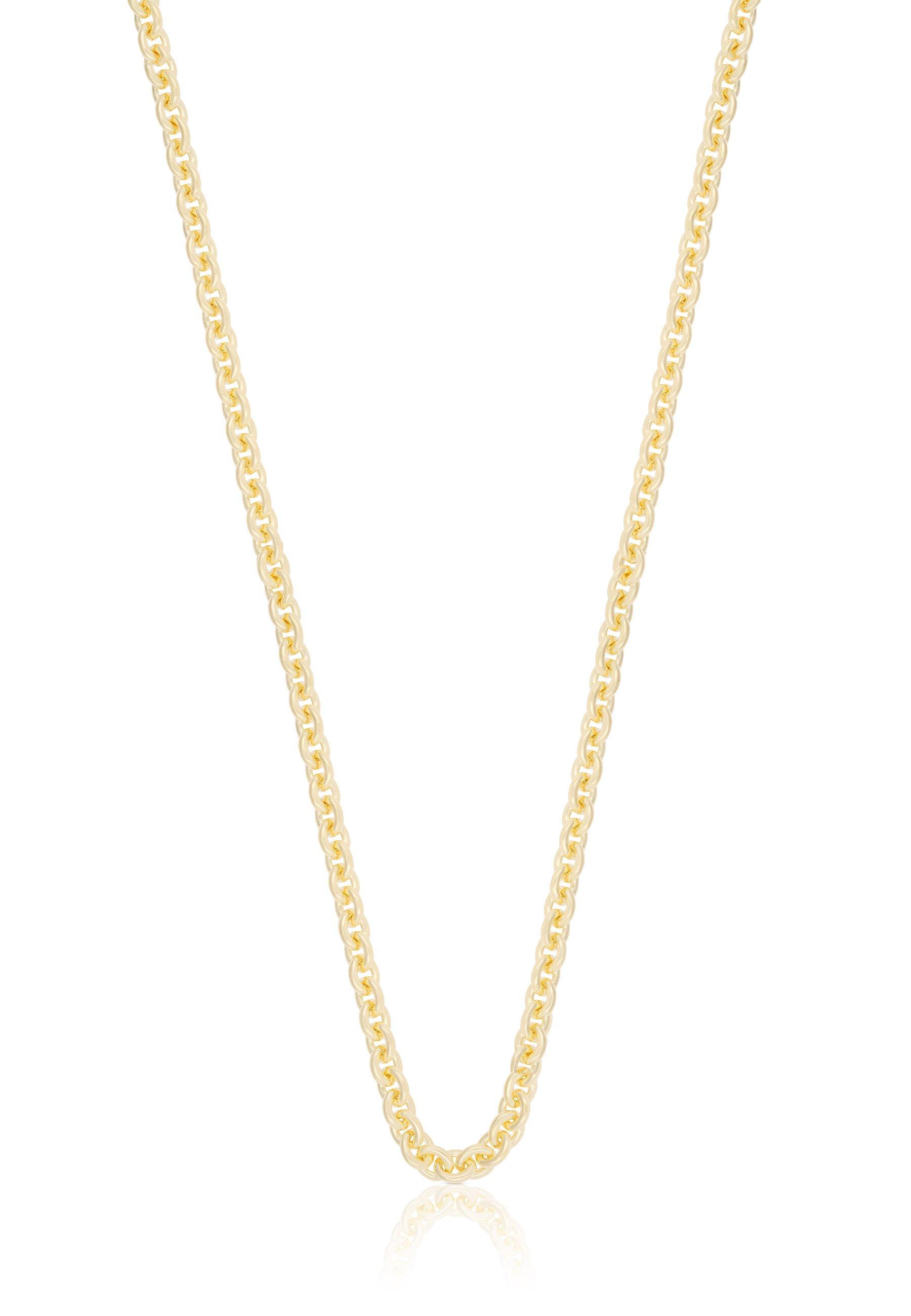 MUAU Schmuck  Collier Rundanker Gelbgold 750, 3.1mm, 60cm 