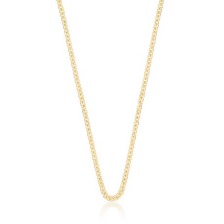 MUAU Schmuck  Collier Rundanker Gelbgold 750, 3.1mm, 60cm 