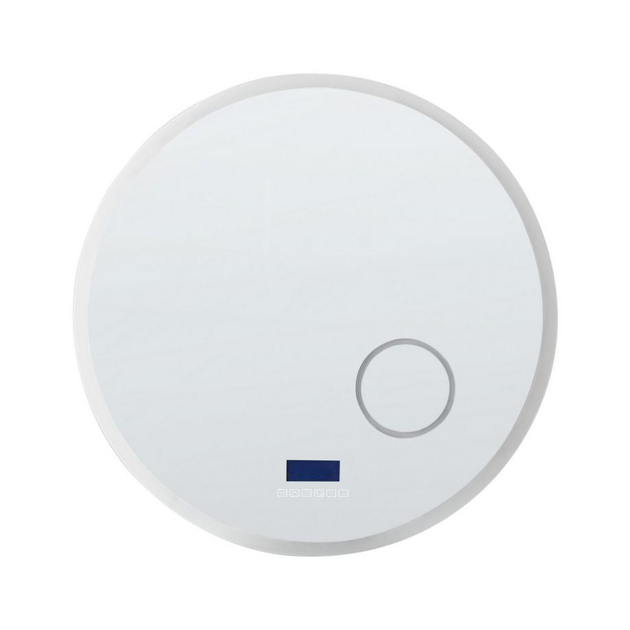 Beliani LED-Badezimmer-Spiegel aus Kunststoff Minimalistisch FIXIN  