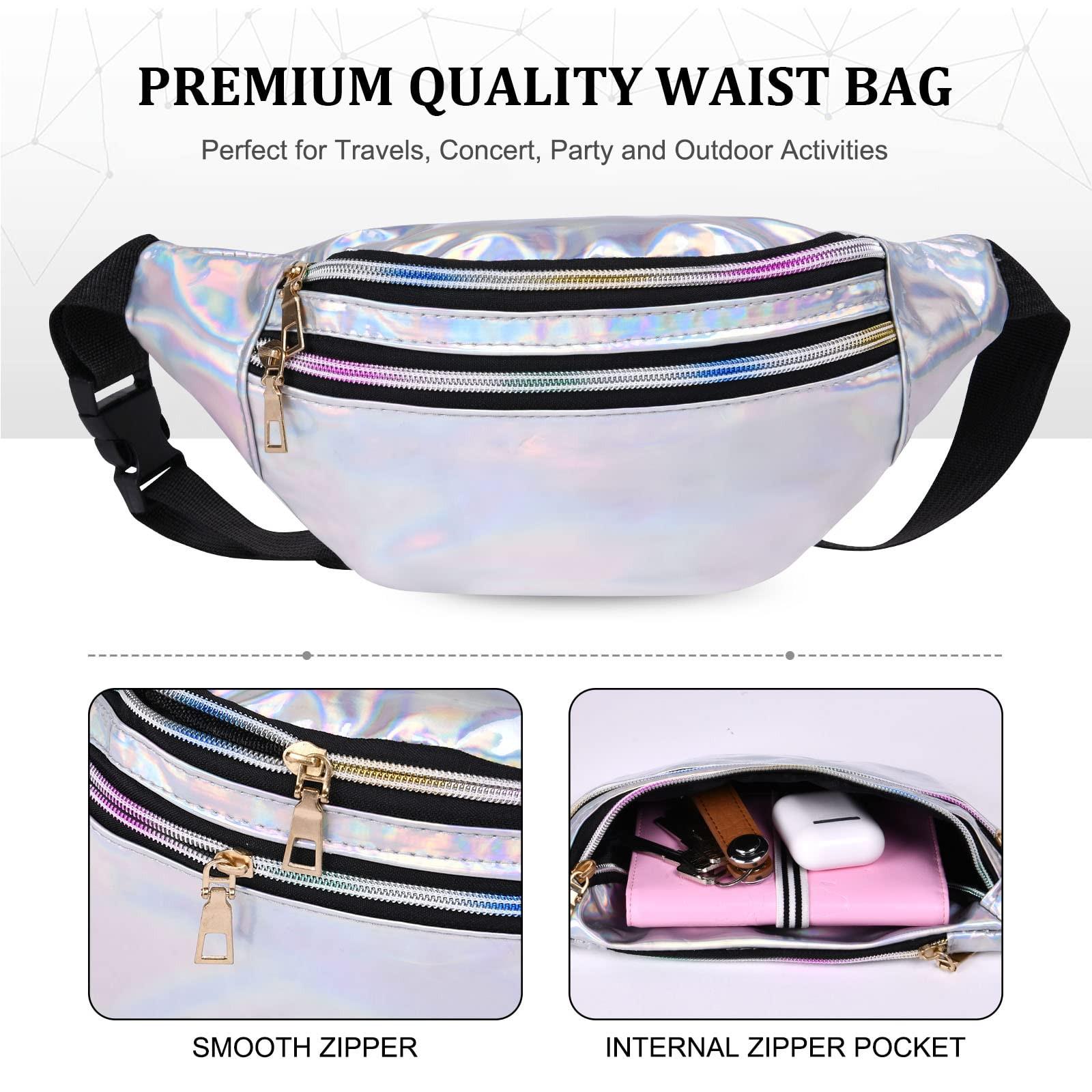 Only-bags.store Fashion Wasserdichte Gürteltasche mit 3 Fächern  