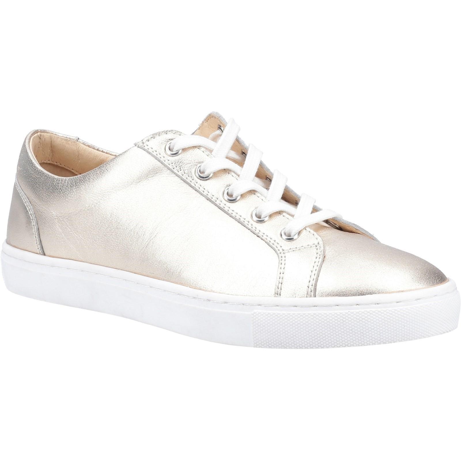 Image of Schuhe Tessa, Metallic, Leder Damen Silber 42