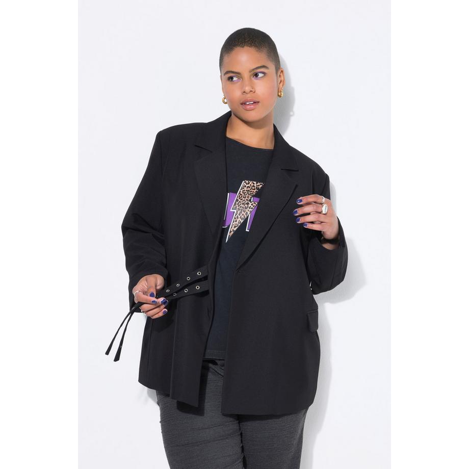 Studio Untold Blazer Taglio Dritto Dettaglio Decorativo Laterale  