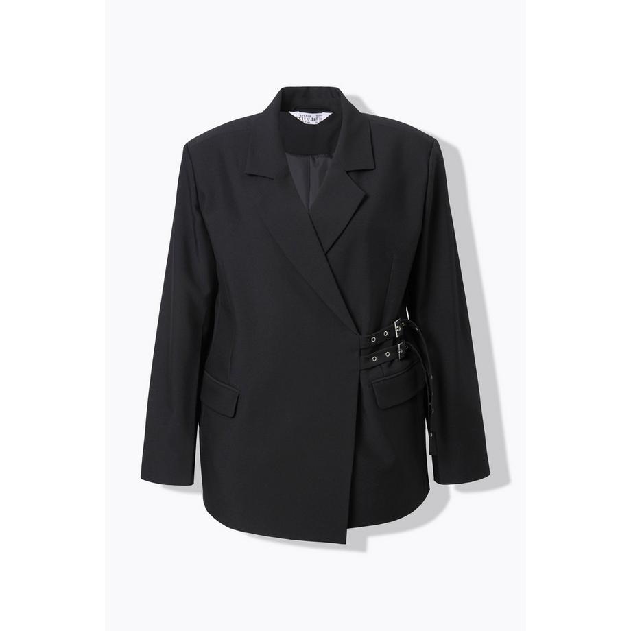 Studio Untold Blazer Taglio Dritto Dettaglio Decorativo Laterale  