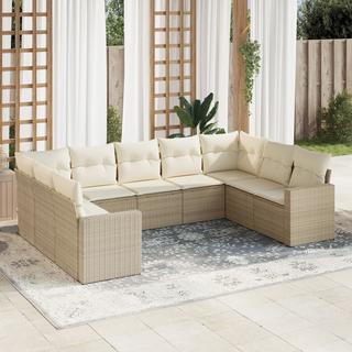 VidaXL Garten sofagarnitur poly-rattan  