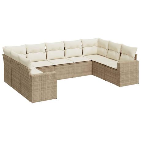 VidaXL Garten sofagarnitur poly-rattan  