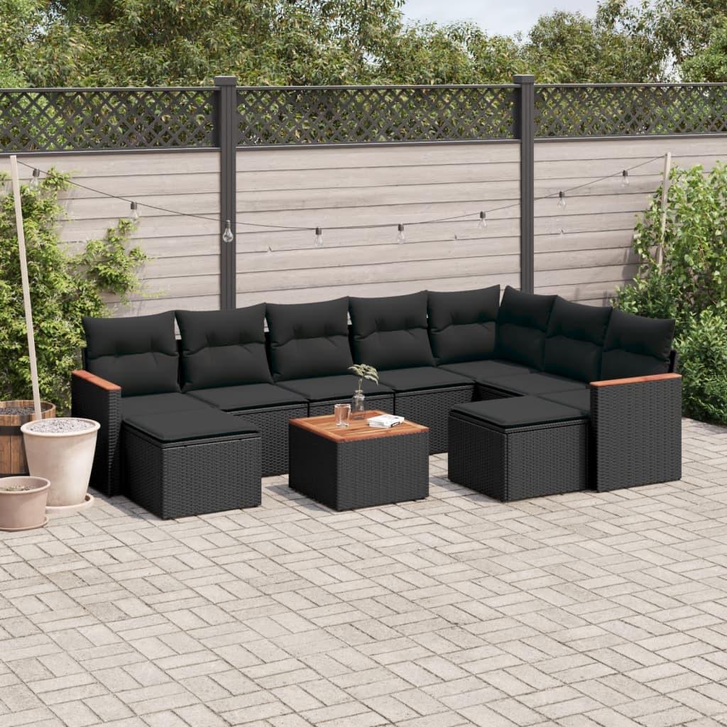 VidaXL Garten sofagarnitur poly-rattan  