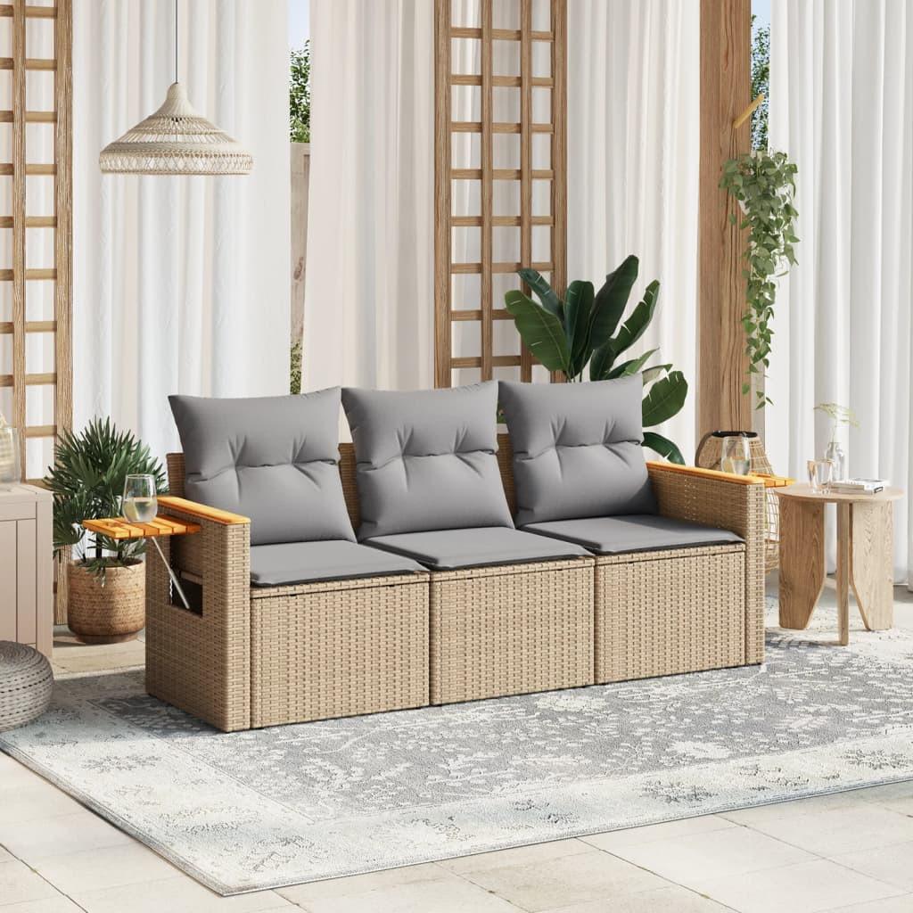 VidaXL Garten sofagarnitur poly-rattan  