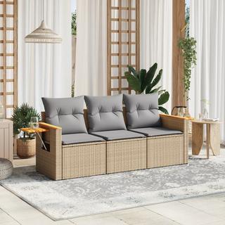 VidaXL Garten sofagarnitur poly-rattan  