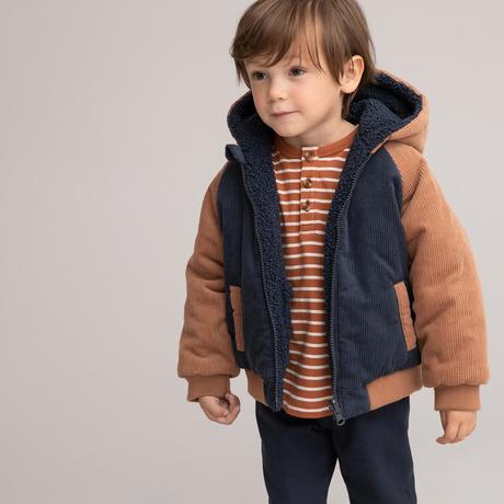 La Redoute Collections  Blouson chaud à capuche réversible 