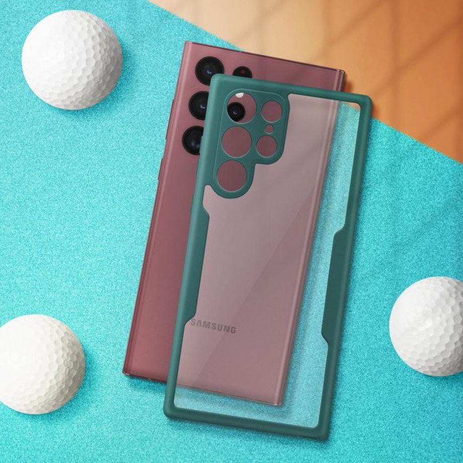 Avizar  Coque Intégrale Samsung S22 Ultra Vert 