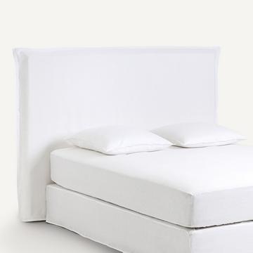 Housse en lin lavé pour tête de lit