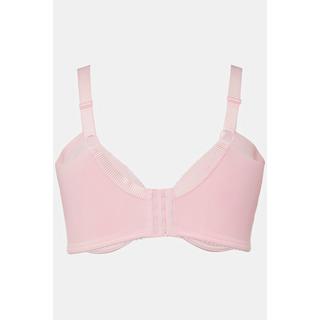 Ulla Popken  Reggiseno con ferretto, orli decorativi e coppe morbide, coppa B/E 