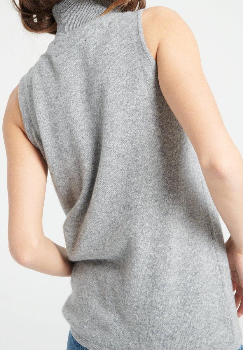 Studio Cashmere8 LILLY 13 Ärmelloser Rollkragenpullover  