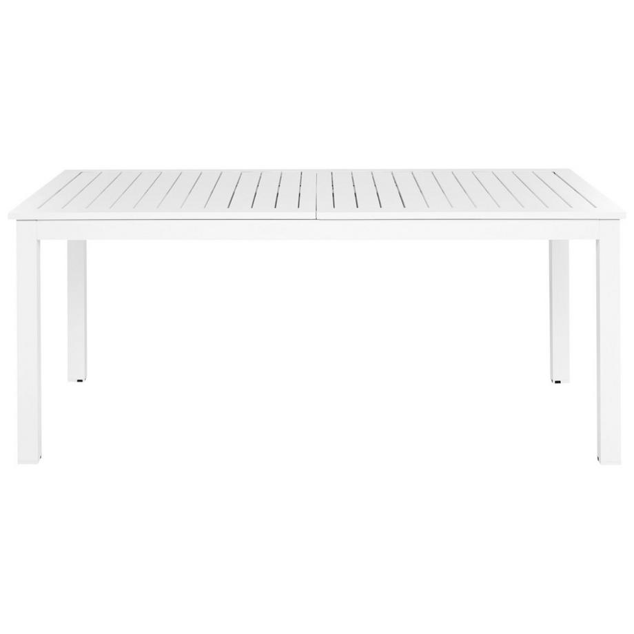 Beliani Ausziehbarer Gartentisch aus Aluminium Modern SKALOMA  