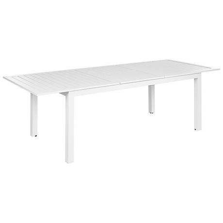 Beliani Table de jardin en Aluminium Moderne SKALOMA  