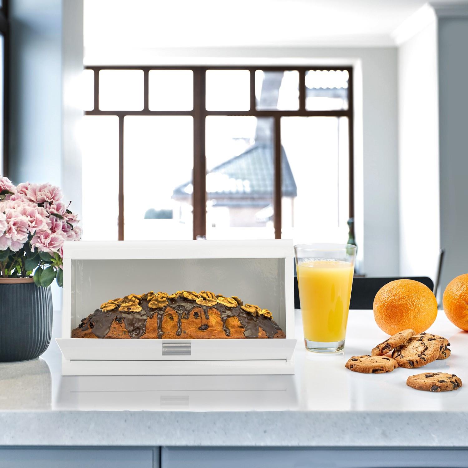 Northix Cestino per il pane in acciaio inox  