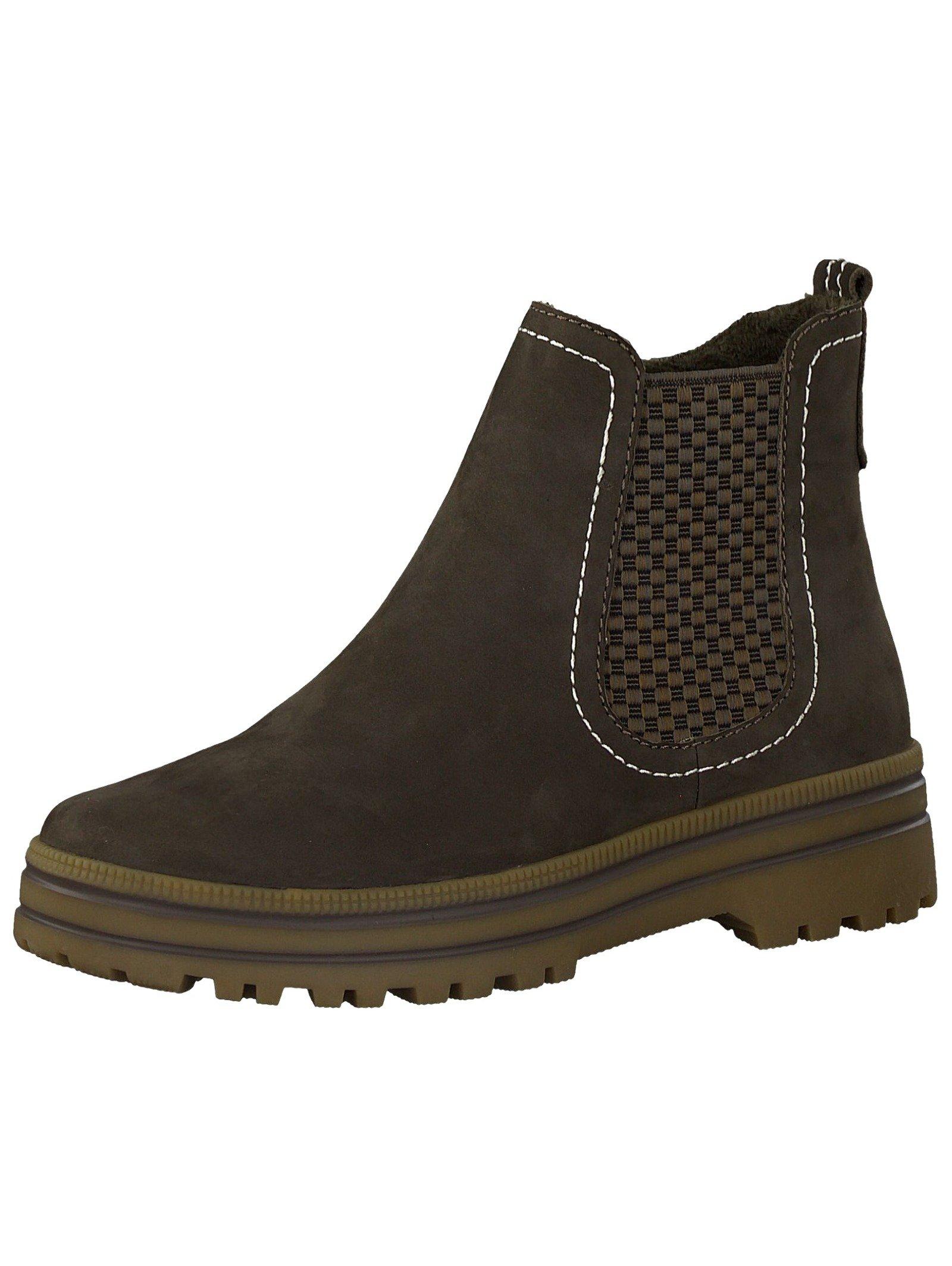 Image of Stiefelette 8-8-25402-27 Damen Khaki 36