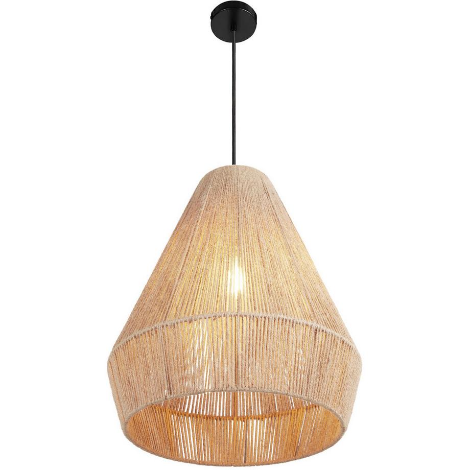 Tectake Lampadario a sospensione Lampada a sospensione Suri Stile boho, tecnica ad incastro,40 W  