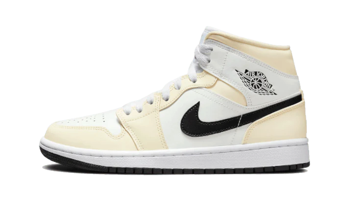 Image of Air Jordan 1 Mid Coconut Milk Damen Beige 42.5