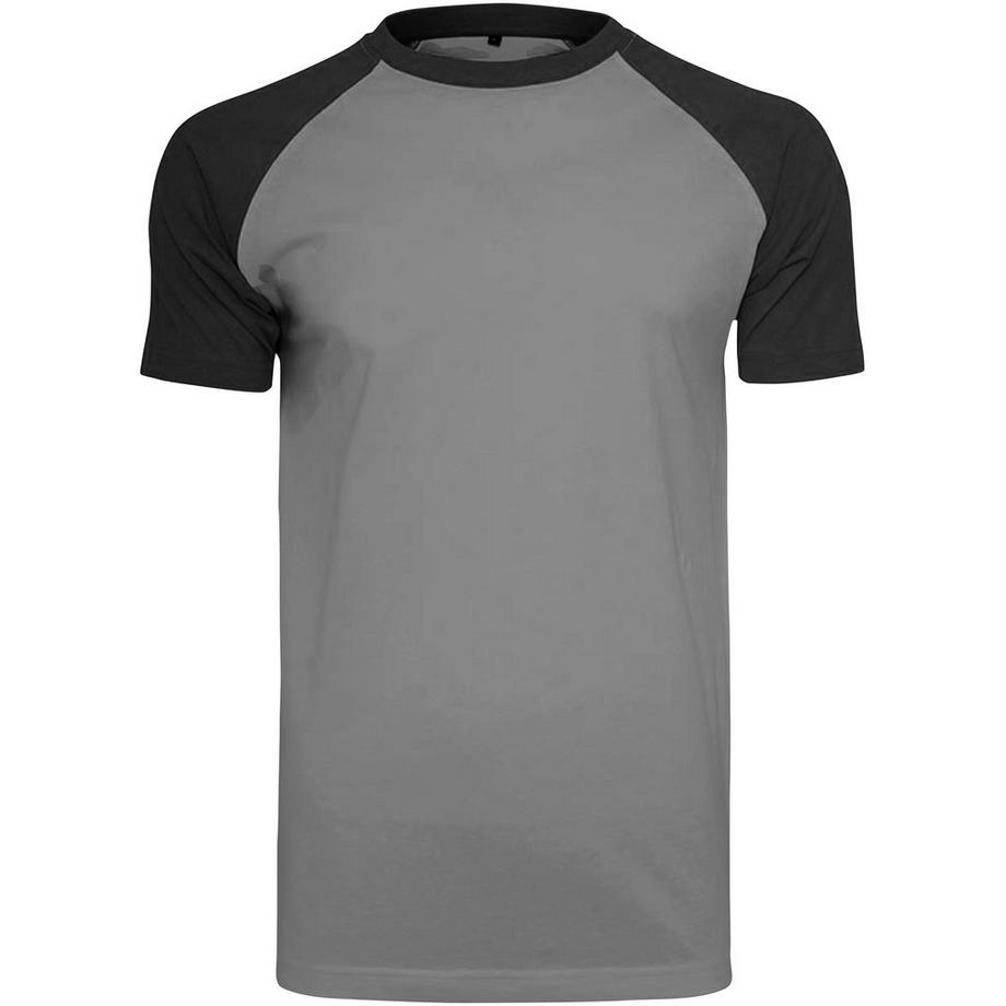 Raglan Kontrast Kurzarm TShirt