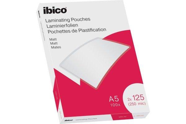 Ibico  IBICO Laminiertasche A5 627322 matt, 125my 100 Stk 