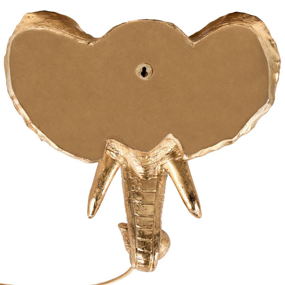 Beliani Lampada da parete en Poliresina  ELEPHANTI  
