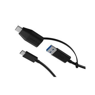 ICY Box  IB-CB033 cavo USB 0,35 m USB 3.2 Gen 2 (3.1 Gen 2) USB C USB A Nero 