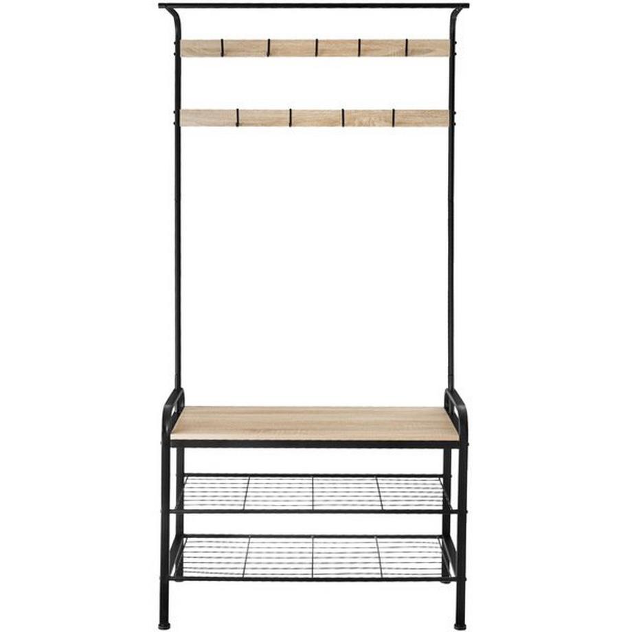 Tectake Penderie ALBERTA Style industriel  
