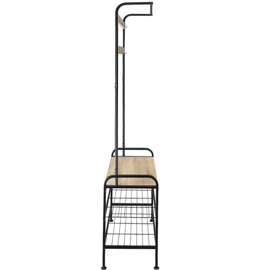 Tectake Penderie ALBERTA Style industriel  