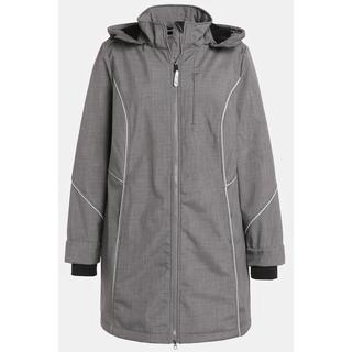 Ulla Popken  Softshelljacke, Reflektor, Stehkragen, 2-Wege-Zipper 