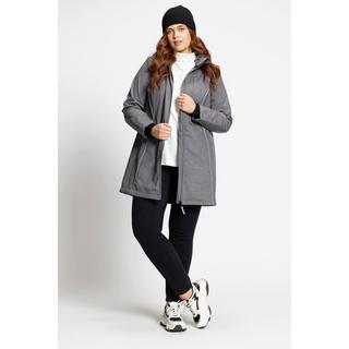 Ulla Popken  Softshelljacke, Reflektor, Stehkragen, 2-Wege-Zipper 