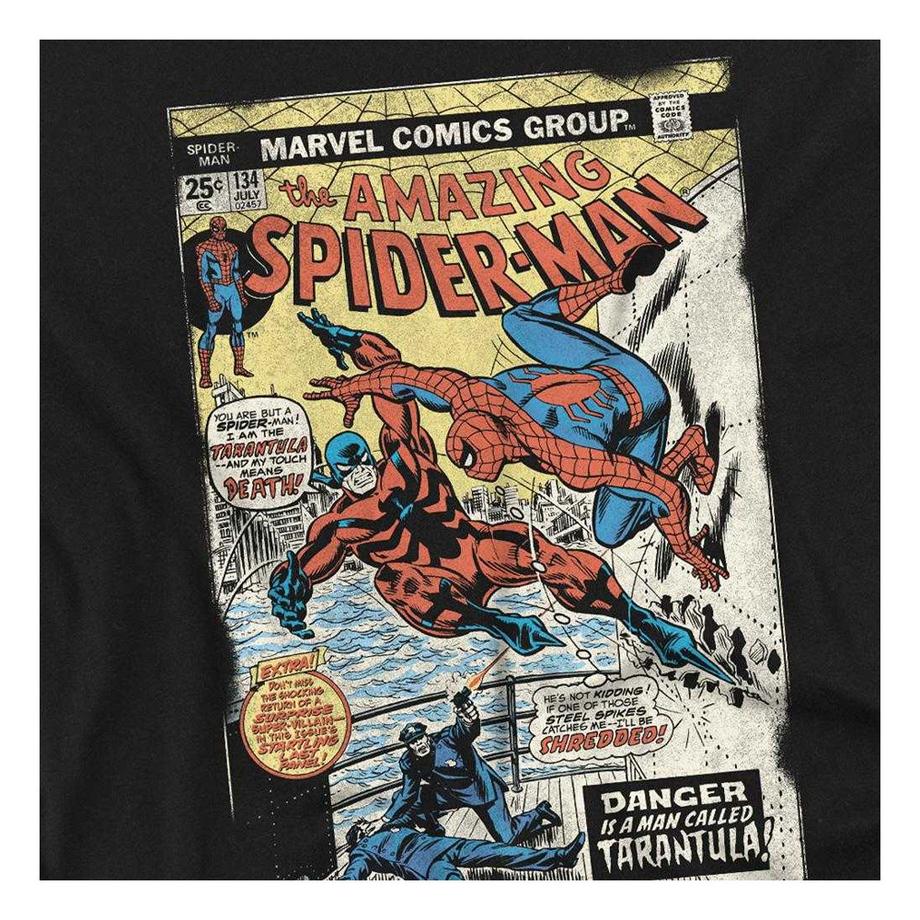 MARVEL T-Shirt Manches Longues Motif Spider-Man  