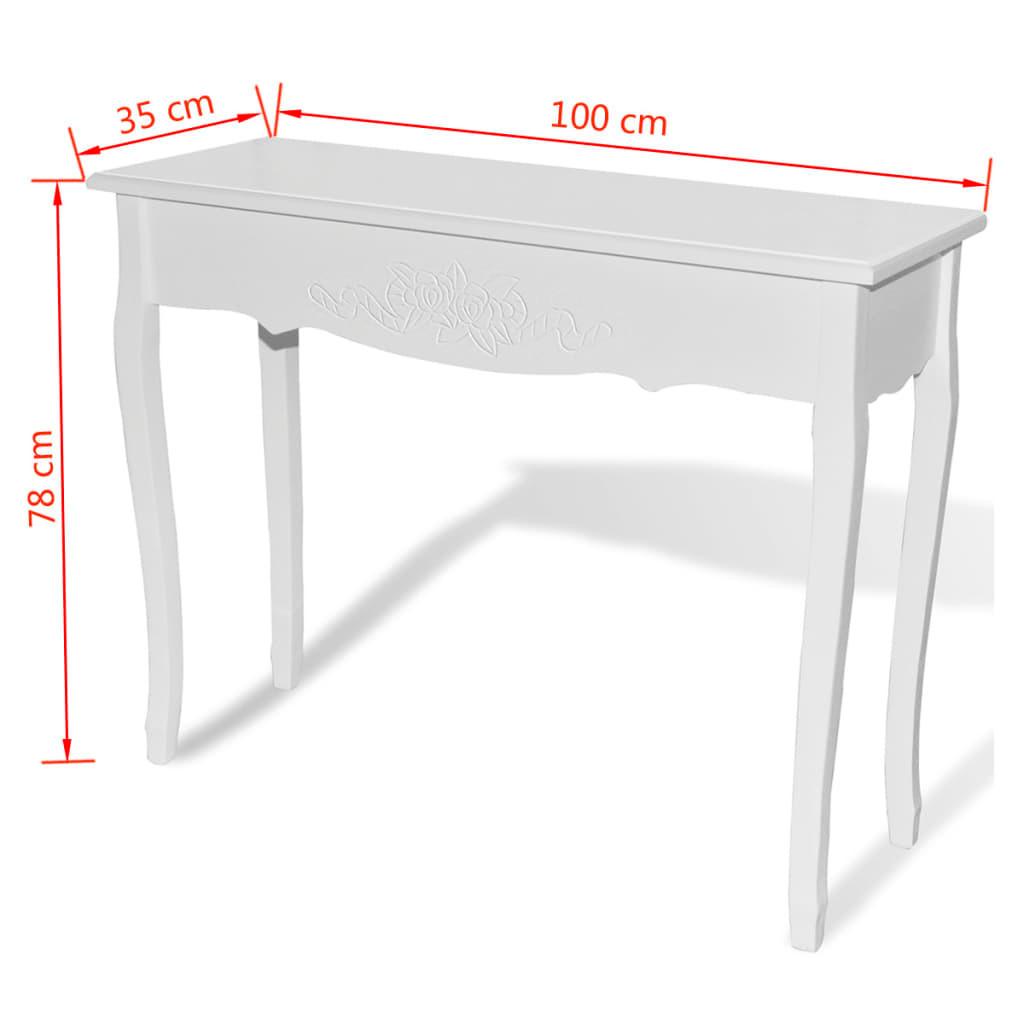 VidaXL  Schminktisch holz 