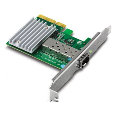 TRENDNET  TEG-10GECSFP scheda di rete e adattatore Interno Fibra 10000 Mbit/s 