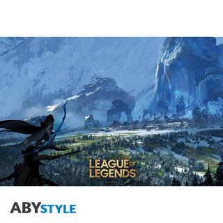 Abystyle Poster - Gerollt und mit Folie versehen - League Of Legends - Freljord  