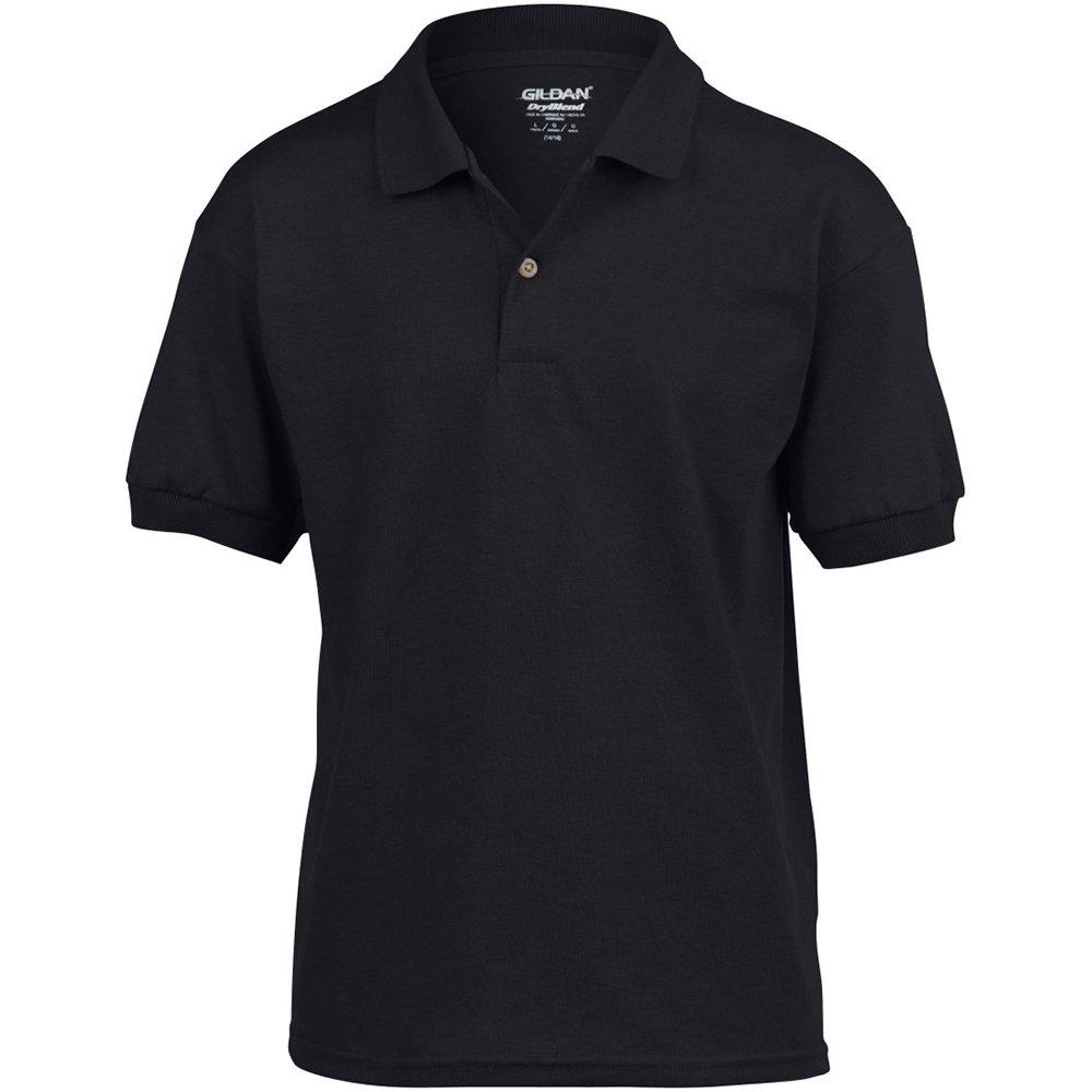Image of Dryblend Poloshirt Mädchen Schwarz L