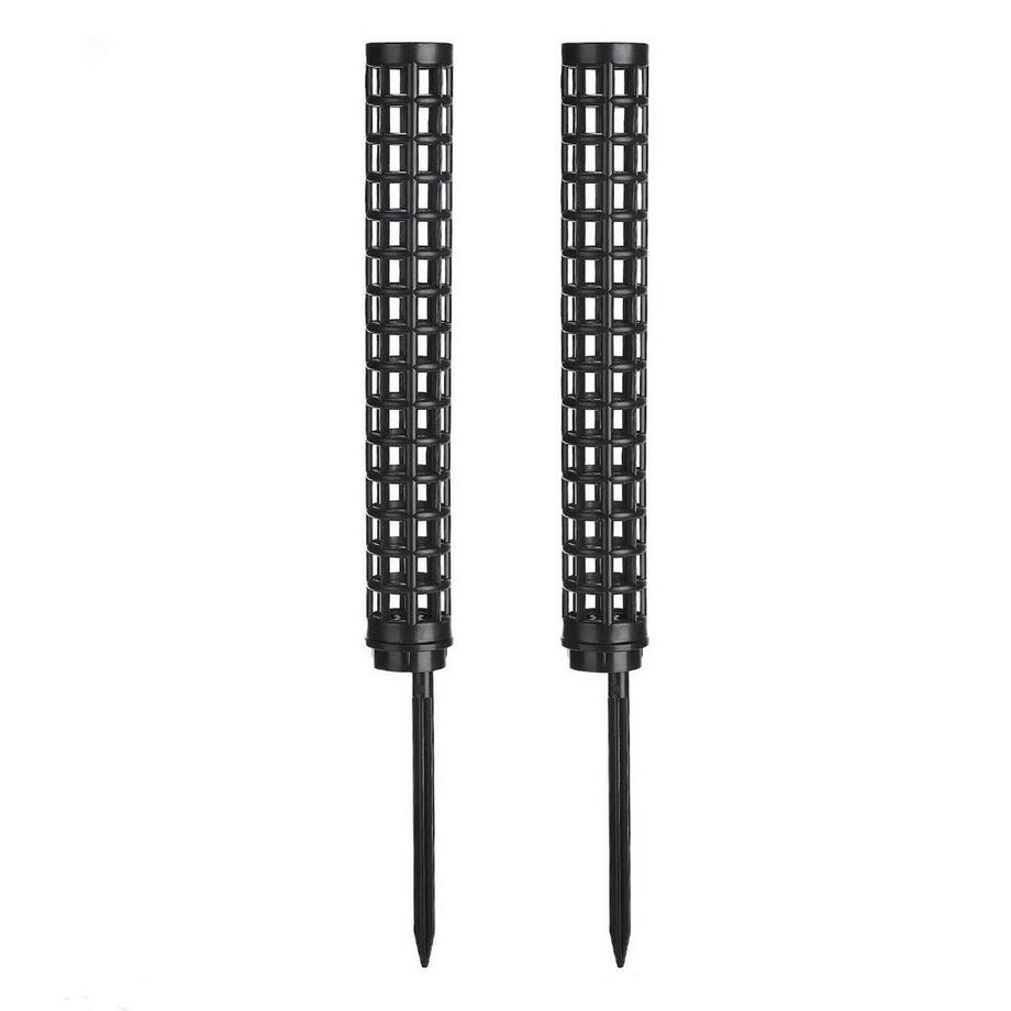 Northio Supporto per piante con spazio per il terreno - Nero  