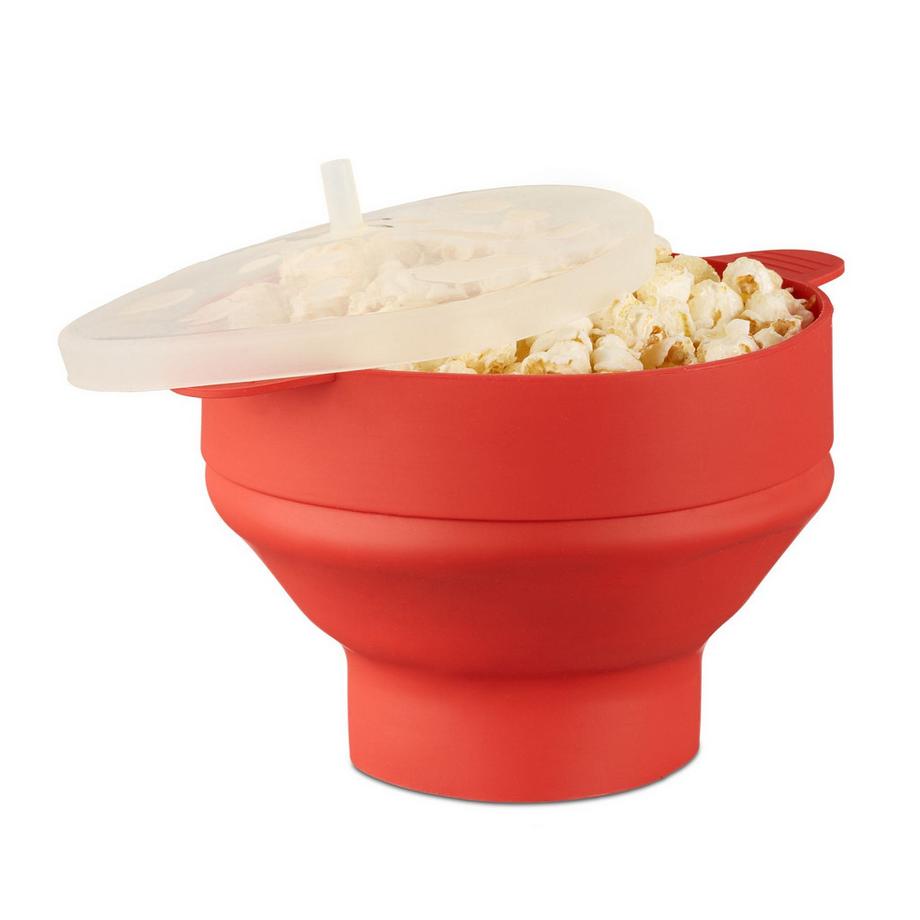 B2X  Popcornschale aus Silikon für die Mikrowelle 