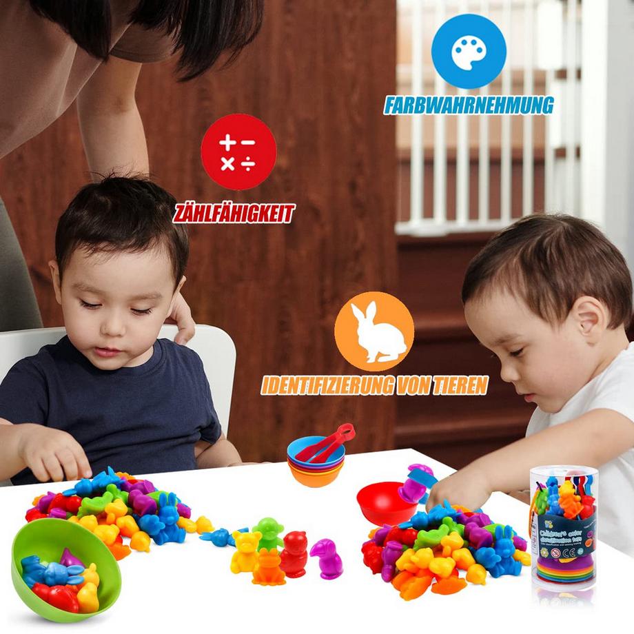 Activity-board  Spielzeug Passende Sortierbecher und Pinzetten für Kinder 