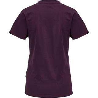 Hummel  t-shirt aus baumwolle, damen move grid 