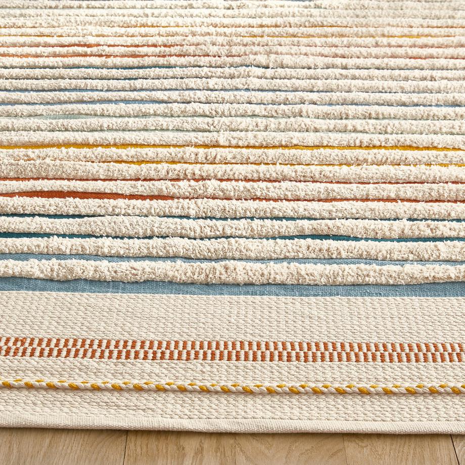 AM.PM Tapis enfant tissé main coton biologique  
