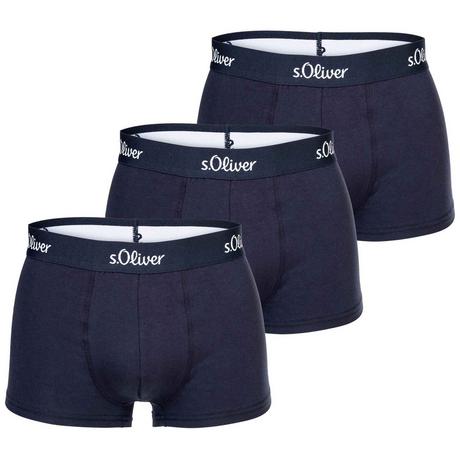 s. Oliver  Boxer Uomini Confezione da 3 Stretch 