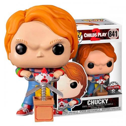 Funko  Funko POP! Child's Play 2: Chucky w/Buddy-Scissors (841) EXM 